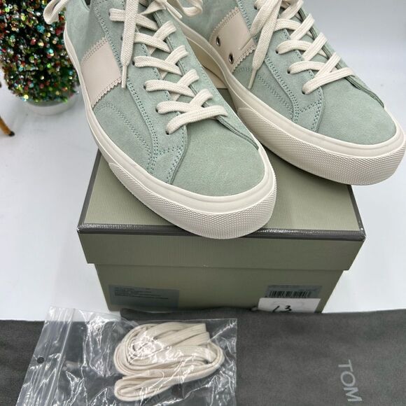 Men’s Tom Ford Cambridge, low top sneaker size 12 made in Italy - Picture 2 of 10